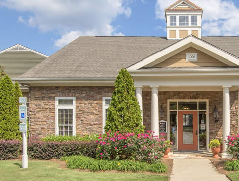 Building Exterior at Colonial Village at Beaver Creek luxury apartment homes in Cary & Raleigh, NC