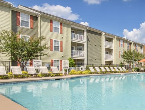 Pool 2 at Colonial Village at Beaver Creek luxury apartment homes in Cary & Raleigh, NC