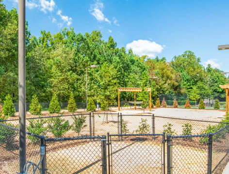 Dog Park3 at The Preserve at Brier Creek luxury apartment homes in Raleigh-Cary, NC