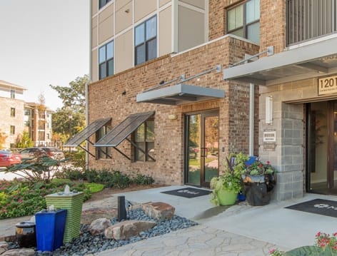 Building Exterior at 1201 Midtown luxury apartment homes in Mt Pleasant, SC