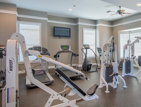 Gym at Farmington Village luxury apartment homes in Summerville, SC