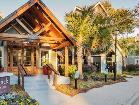 Clubhouse at Quarterdeck at James Island luxury apartment homes in Charleston, SC