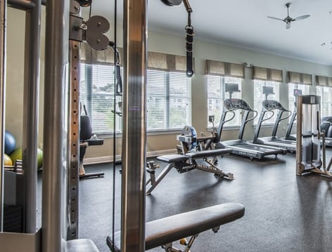 Fitness Center at River's Walk luxury apartment homes in Mt. Pleasant, SC