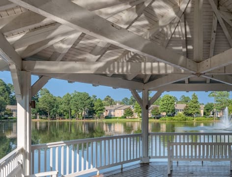 Gazebo at The Paddock Club luxury apartment homes in Columbia, SC