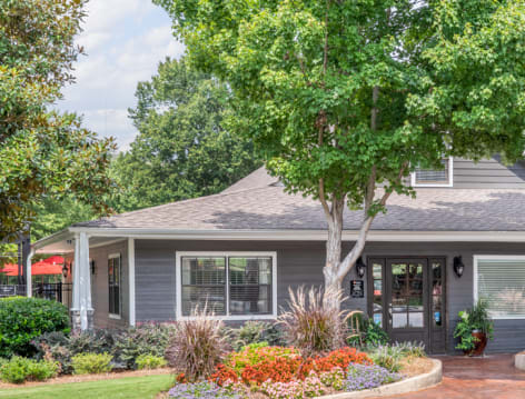 Office Exterior at Howell Commons luxury apartment homes in Greenville, SC