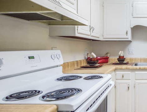 Kitchen 2 at Tanglewood luxury apartment homes in Anderson, SC