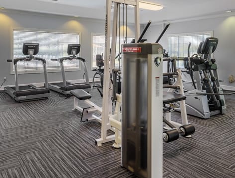 Fitness Center at The Reserve Apartments at Dexter Lake luxury apartment homes in Cordova, TN
