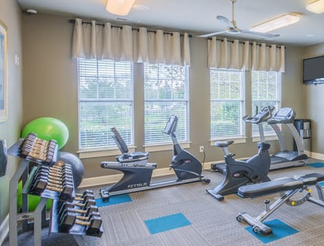 Fitness Center at Avondale at Kennesaw Farms luxury apartment homes in Gallatin, TN