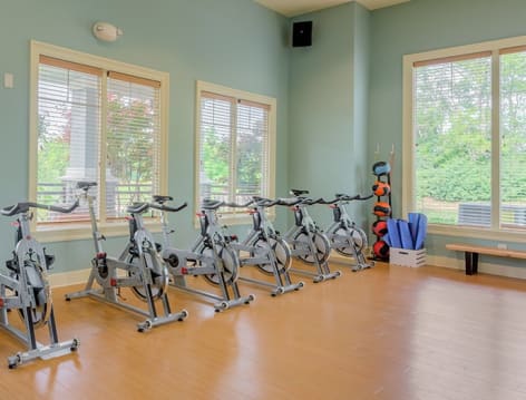 Fitness Center at Venue at Cool Springs luxury apartment homes in Franklin, TN