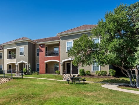 Exterior 2 at Colonial Grand at Silverado Reserve luxury apartment homes in Cedar Park, TX