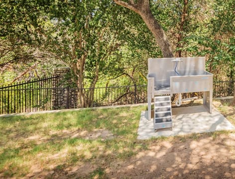 Dog Park at Post Barton Creek luxury apartment homes in Austin, TX