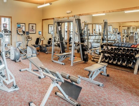 Fitness Center 2 at Legends at Lowes Farm luxury apartment homes in Mansfield, TX