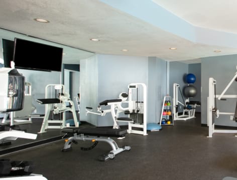 Fitness Center at Post Vintage luxury apartment homes in Dallas, TX