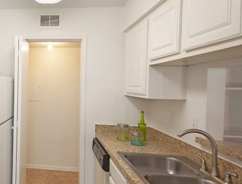 Kitchen 2 at Cypresswood Court luxury apartment homes in Houston, TX