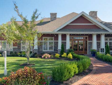 Exterior at Retreat at West Creek luxury apartment homes in Richmond, VA