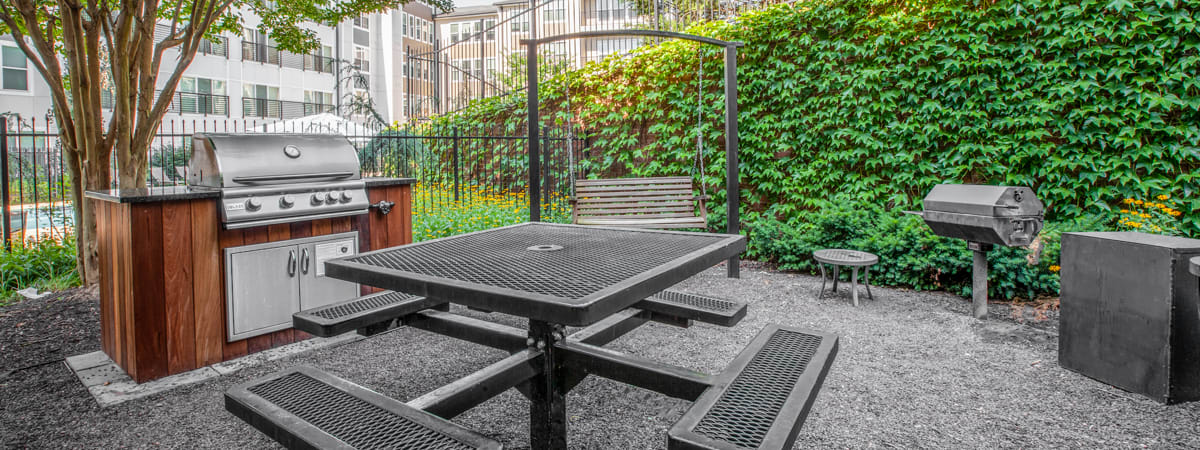 Grill Area at Post Park Maryland luxury apartment homes in Hyattsville, MD