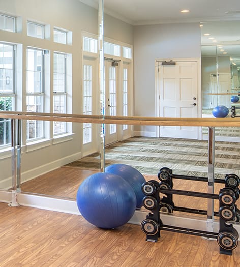 Fitness Studio at Colonial Grand at Barrett Creek luxury apartment homes in Atlanta, GA