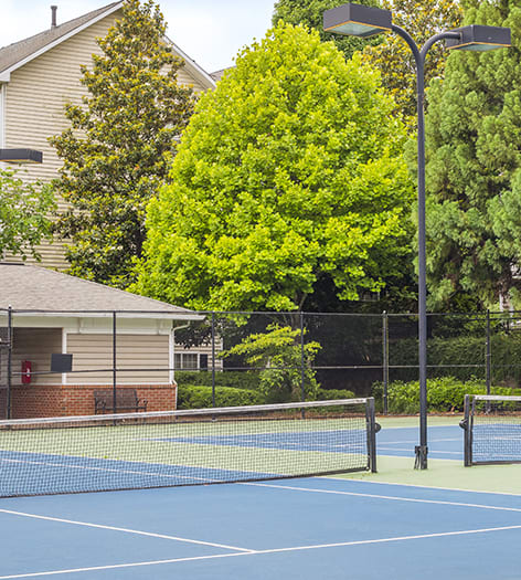 Tennis Court at Post Briarcliff luxury apartment homes in Atlanta, GA