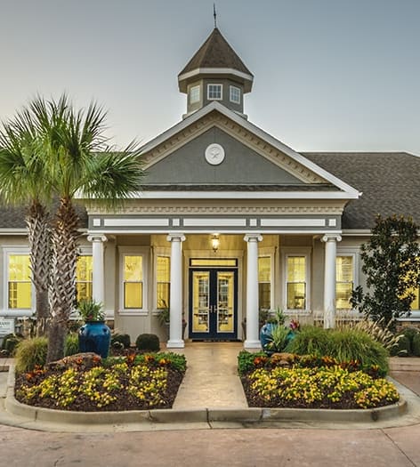 Exterior Leasing Office 2 at Colonial Grand at Traditions luxury apartment homes in Orange Beach Gulf Shores, AL