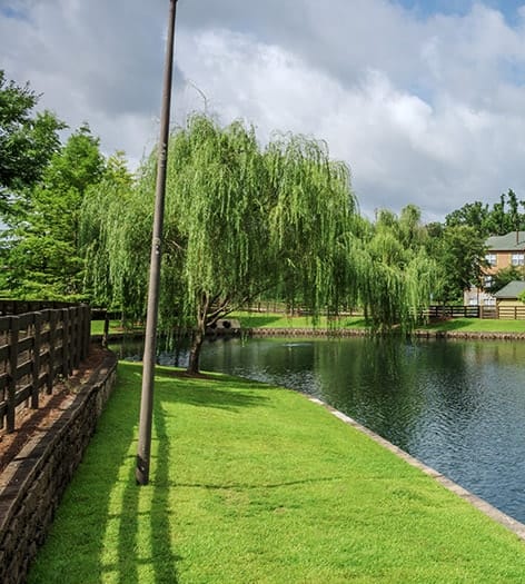 Lake at Verandas at Southwood luxury apartment homes in Tallahassee, FL