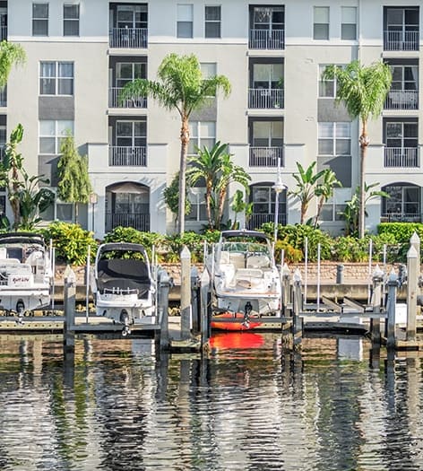 Marina at Post Harbour Place luxury apartment homes in Tampa, FL