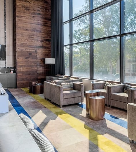 Office at Allure in Buckhead Village luxury apartment homes in Atlanta, GA