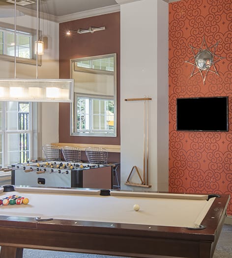 Activity center at Post Briarcliff luxury apartment homes in Atlanta, GA