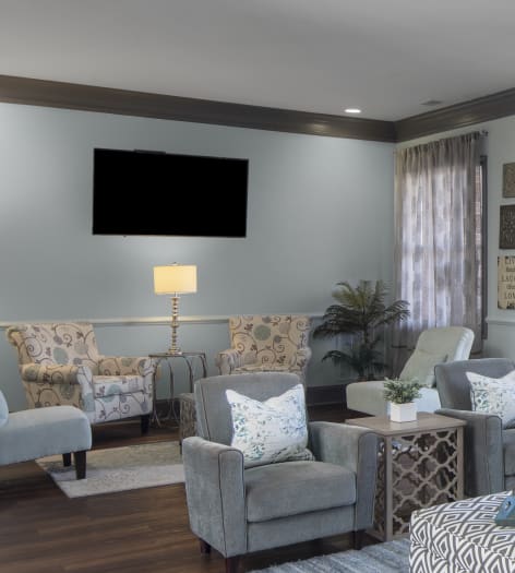 Clubhouse 1 at Colonial Grand at Godley Station luxury apartment homes in Pooler, GA