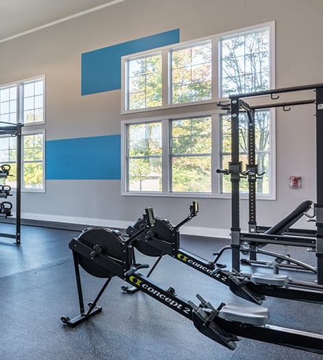 Fitness Center at Colonial Grand at Brier Falls luxury apartment homes in Raleigh, NC