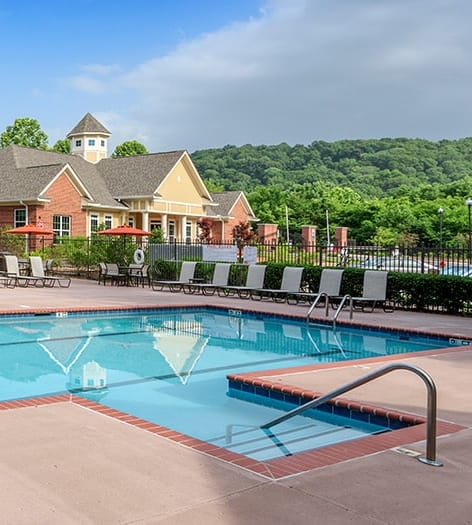 Pool 2 at Colonial Grand at Bellevue luxury apartment homes in Nashville, TN