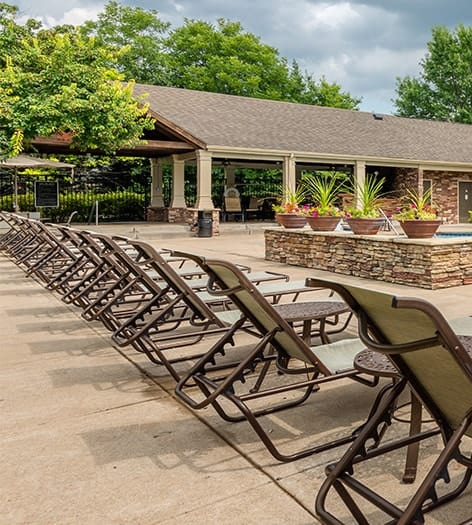 Pool 3 at The Paddock Club Murfreesboro luxury apartment homes in Murfreesboro, TN