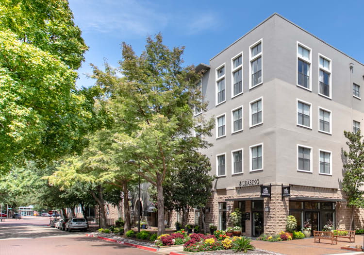 Exterior Day at Post Legacy luxury apartment homes in Dallas, TX