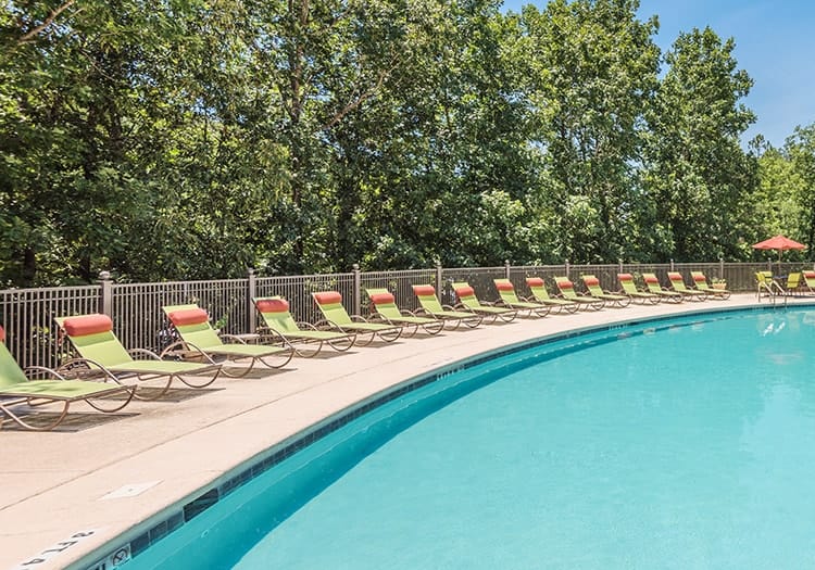 Pool at Colonial Grand at Liberty Park luxury apartment homes in Birmingham, AL