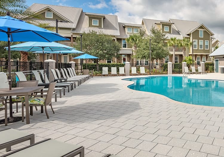 Pool 3 at Cypress Village luxury apartment homes in Orange Beach, AL