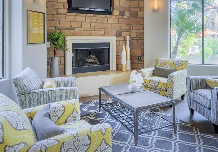 Clubhouse 4 at Colonial Grand at Old Town Scottsdale luxury apartment homes in Phoenix, AZ