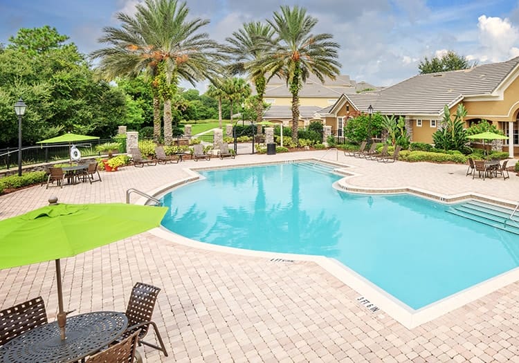 Pool 2 at Colonial Grand at Lakewood Ranch luxury apartment homes in Tampa, FL