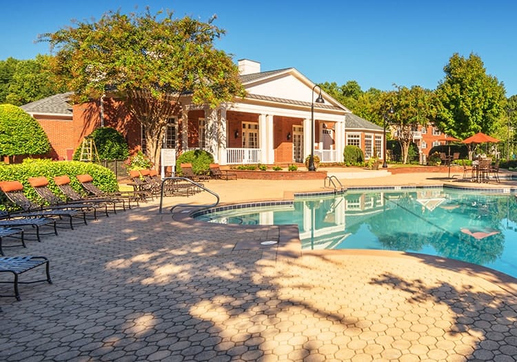 Pool at Colonial Grand at River Oaks luxury apartment homes in Atlanta, GA