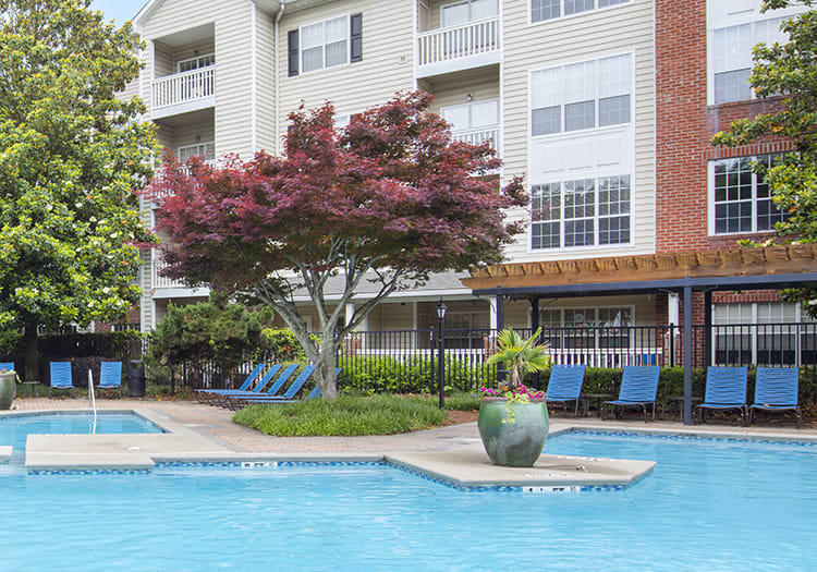 Pool at Post Briarcliff luxury apartment homes in Atlanta, GA