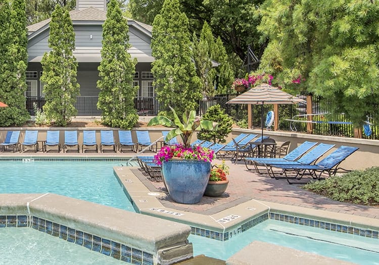 Pool 4 at Post Brookhaven luxury apartment homes in Atlanta, GA