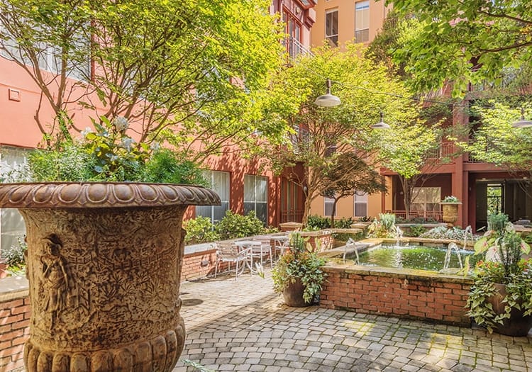 Garden at Post Parkside Atlanta luxury apartment homes in Atlanta, GA
