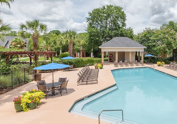 Pool at Georgetown Grove luxury apartment homes in Savannah, GA