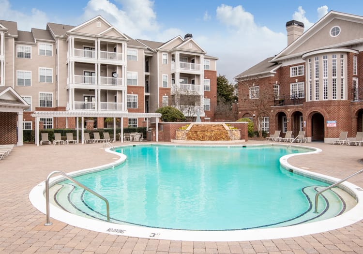Pool at The Preserve at Brier Creek luxury apartment homes in Raleigh-Cary, NC