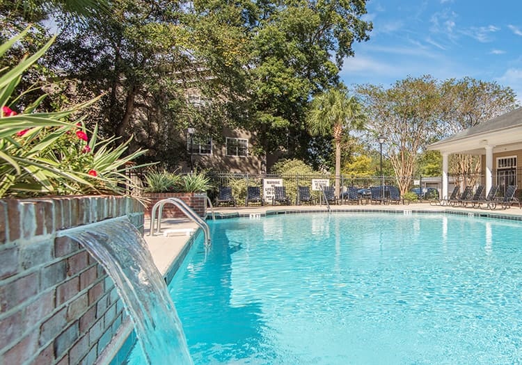Pool 1 at Colonial Grand at Cypress Cove luxury apartment homes in Charleston, SC