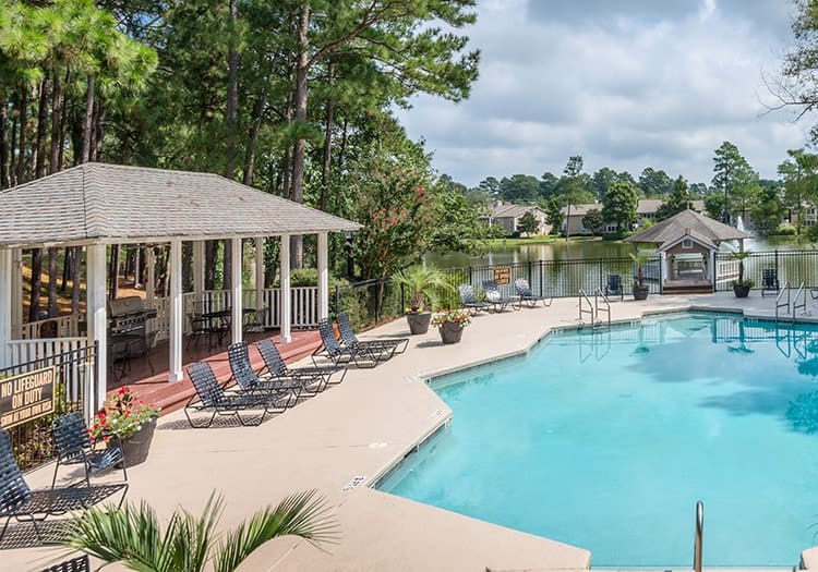 Pool 5 at The Paddock Club luxury apartment homes in Columbia, SC