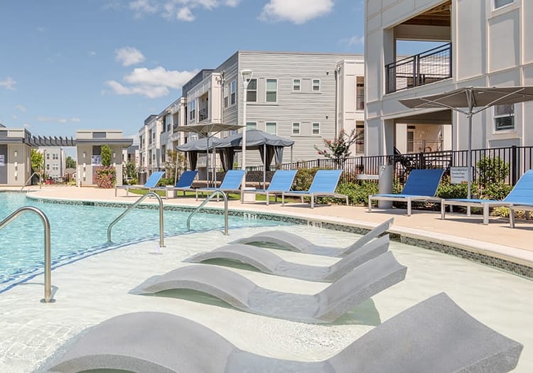 Pool 2 at Innovation luxury apartment homes in Greenville, SC