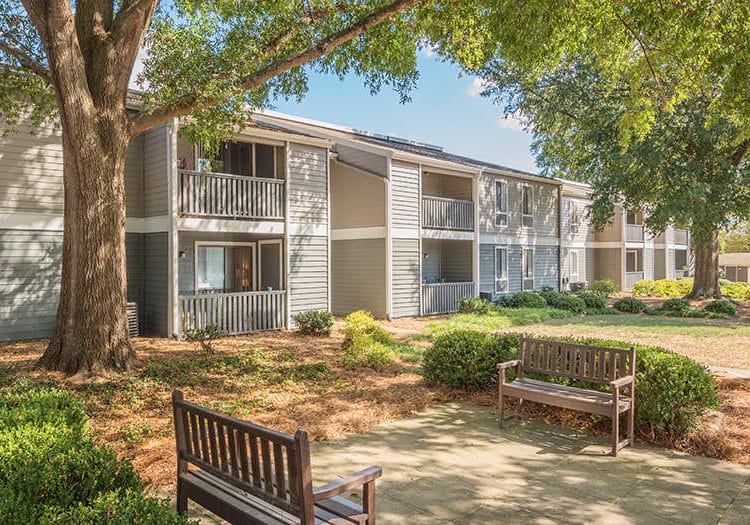 Exterior at Tanglewood luxury apartment homes in Anderson, SC