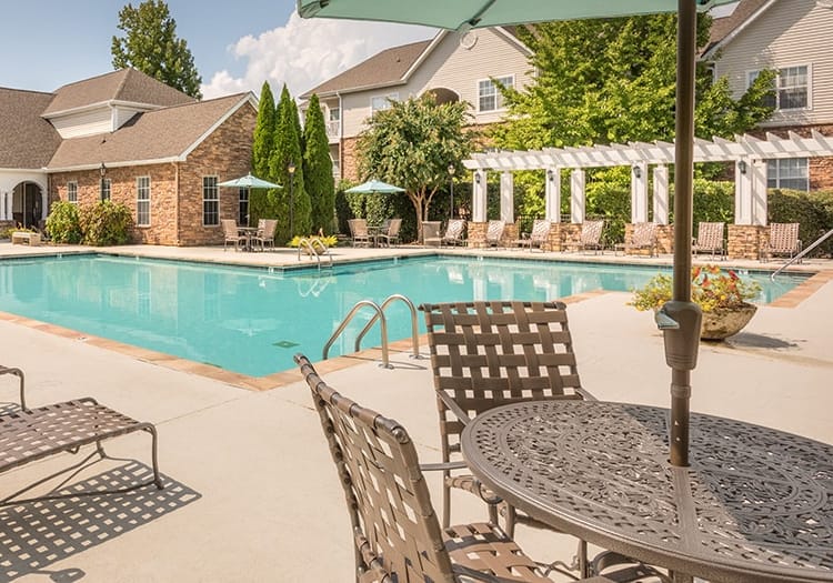 Pool 4 at Monthaven Park luxury apartment homes in Hendersonville, TN