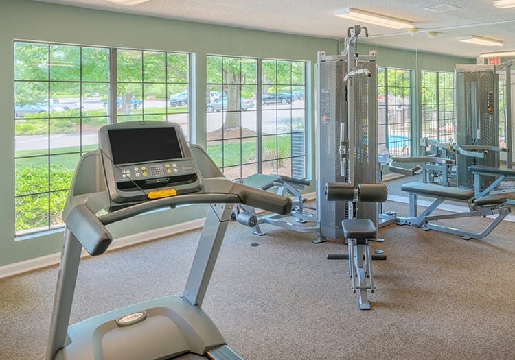 Fitness Center at Park at Hermitage luxury apartment homes in Hermitage, TN