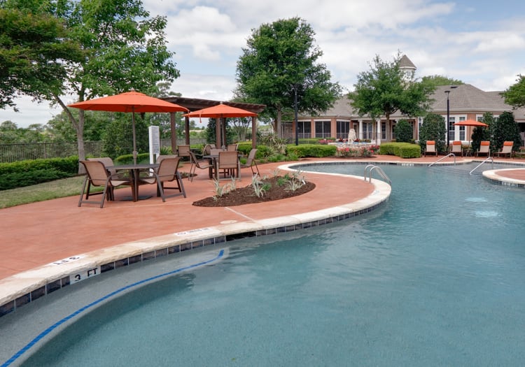 Pool 2 at Colonial Grand at Onion Creek luxury apartment homes in Austin, TX