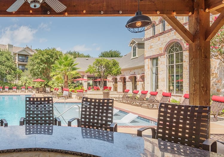 Pool 2 at Legacy at Western Oaks luxury apartment homes in Austin, TX